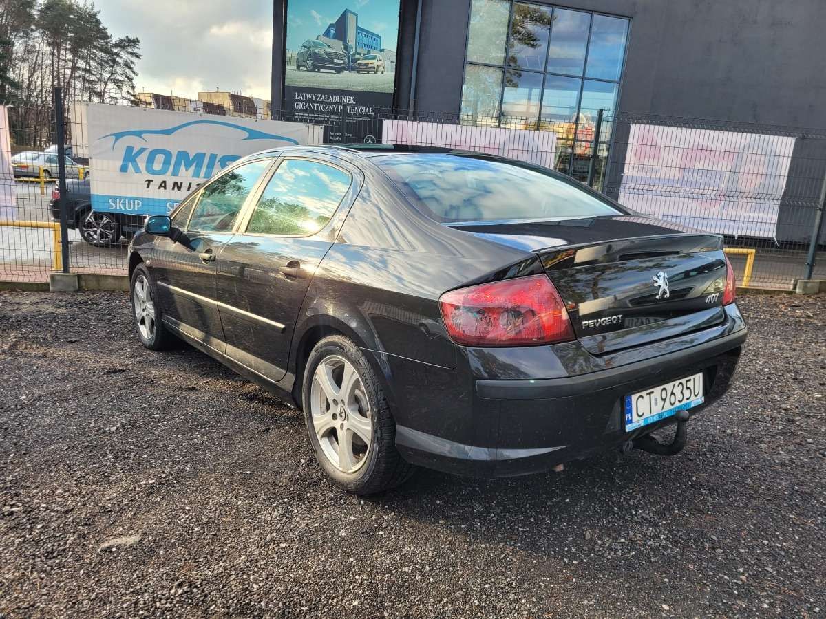 Peugeot 407 gaz • Rezerwacja • Zamiana • Skup Aut • KOMIS AS