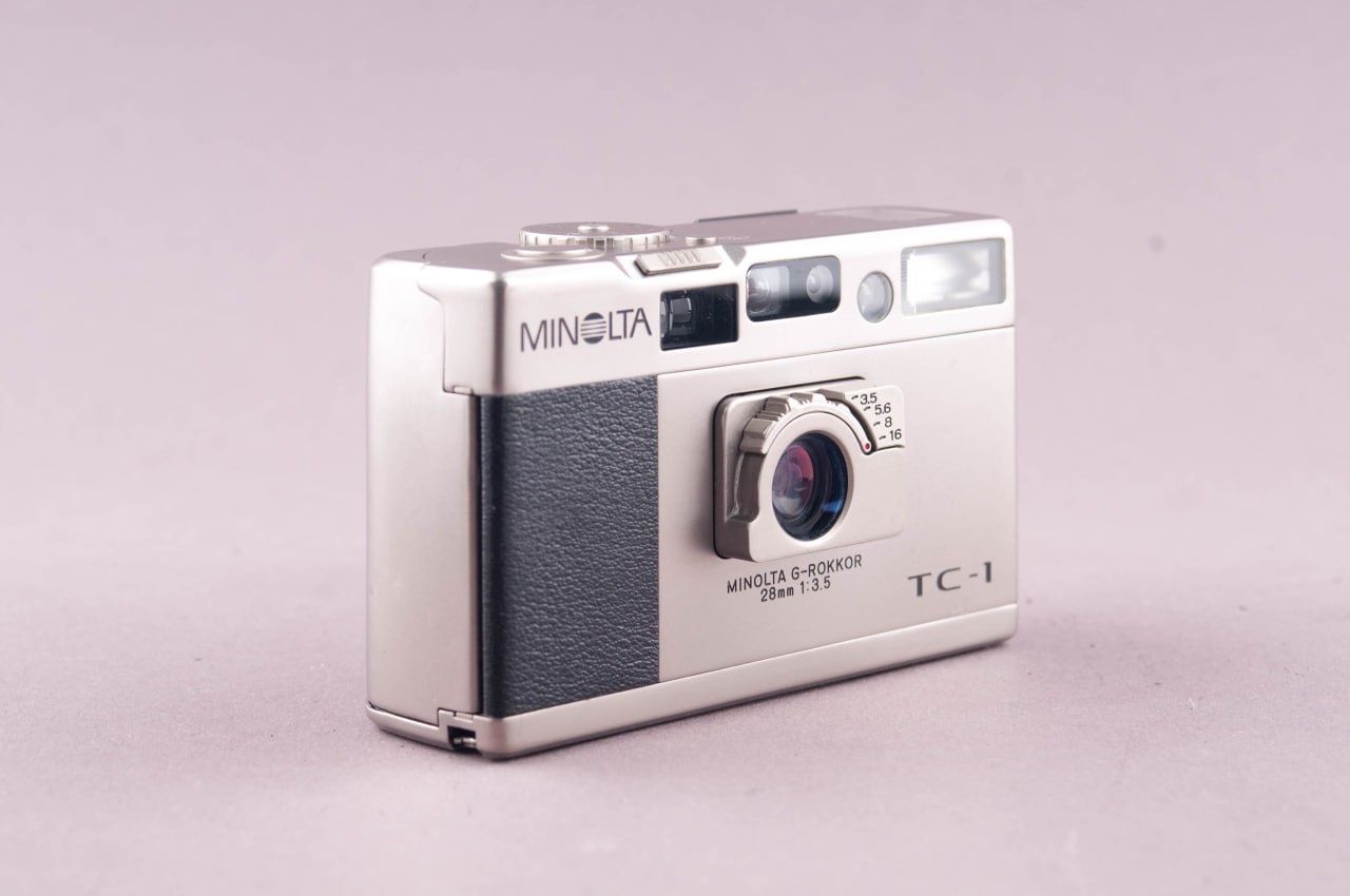 Minolta TC-1 35mm Point and Shoot Film Camera