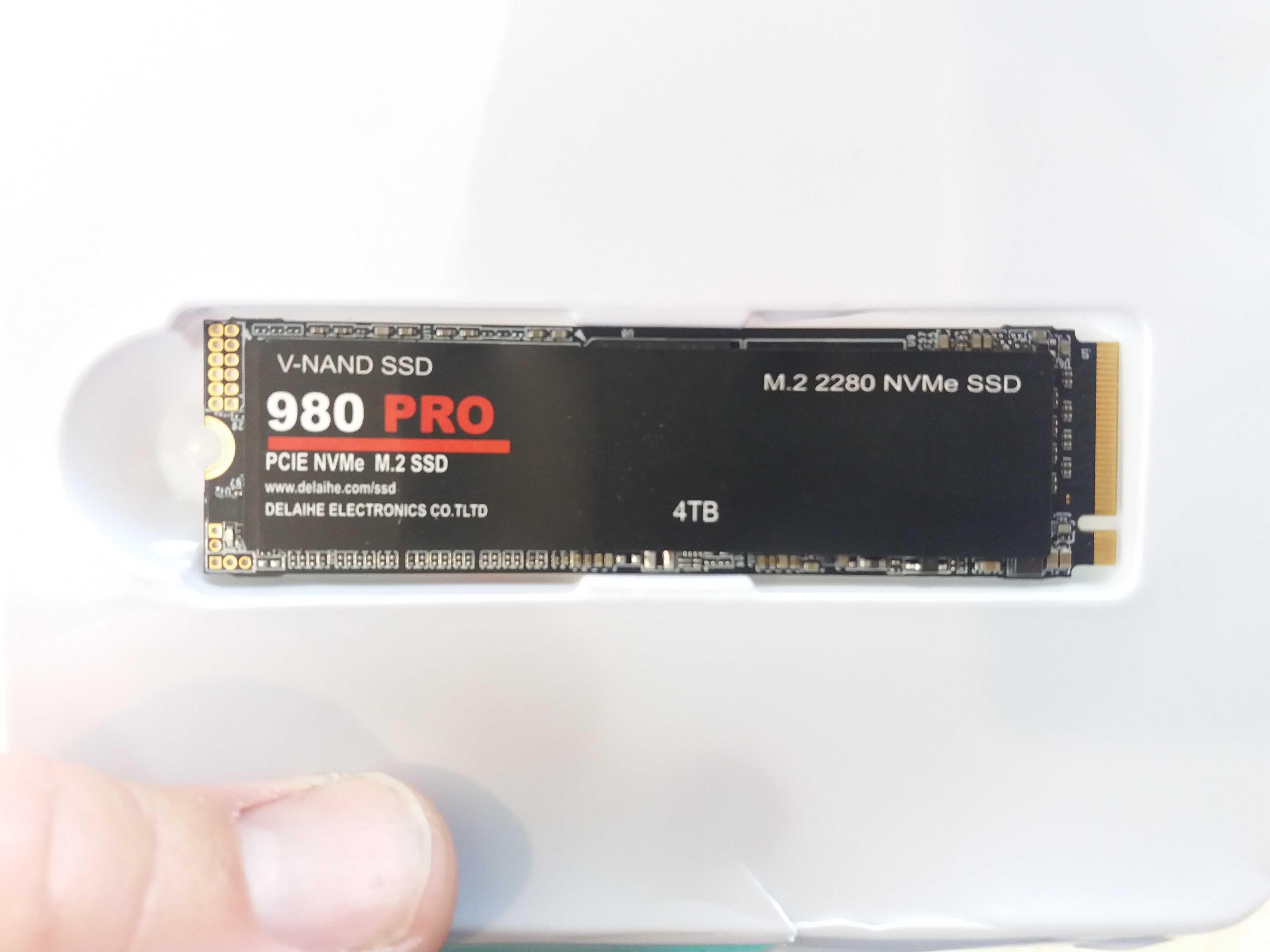 M2 V-NAND SSD 980 PRO 4TB Delaihe Electronics Co. TLTD memória int. PC