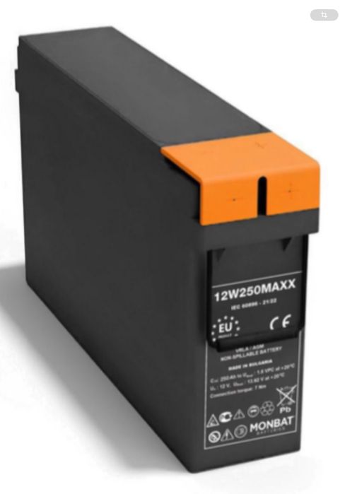Акумулятор для ибп  MONBAT  12W250MAXX  front Terminal CARBON GEL  AGM