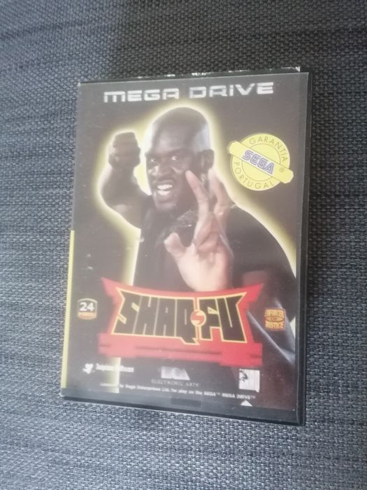 Jogo game Shaq Fu Shaqfu Mega Drive sega