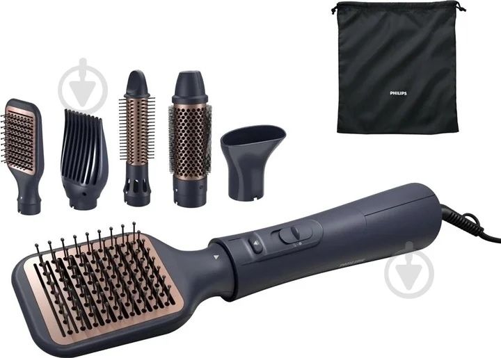 Фен-щетка Philips BHA530/00, щітка, браш, стайлер, укладка