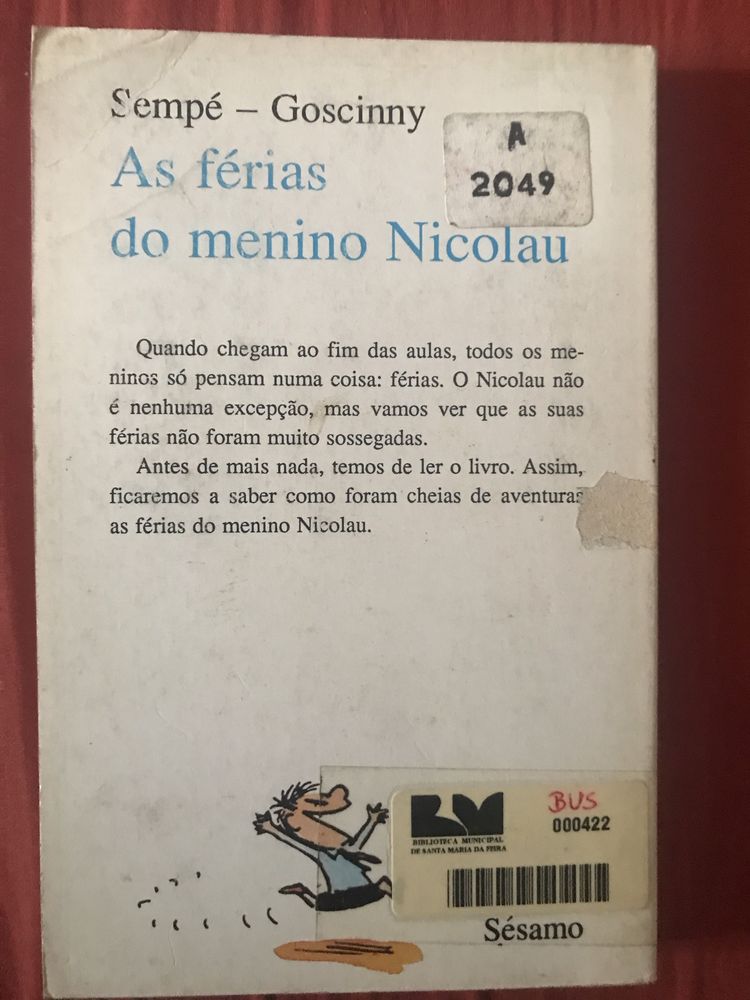 As Férias do Menino Nicolau — Sempé - Goscinny