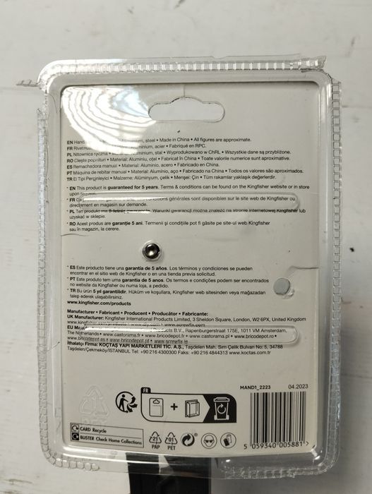 Ręczna nitownica magnusson