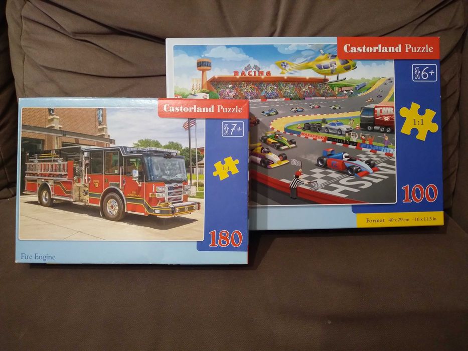 Puzzle castorland samochody
