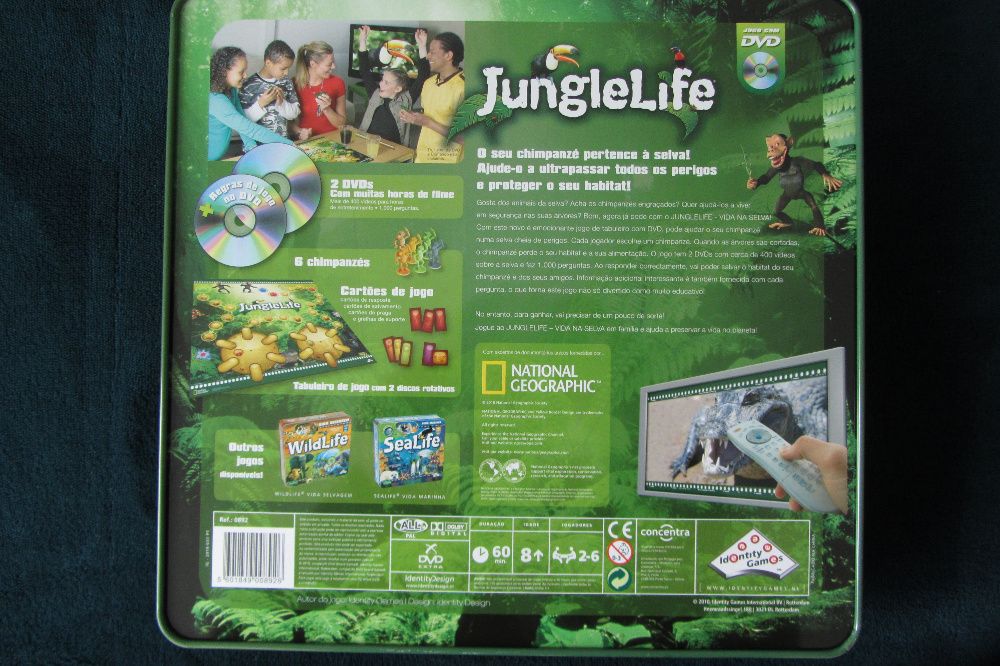 Jogo JUNGLE LIFE (National Geographic)