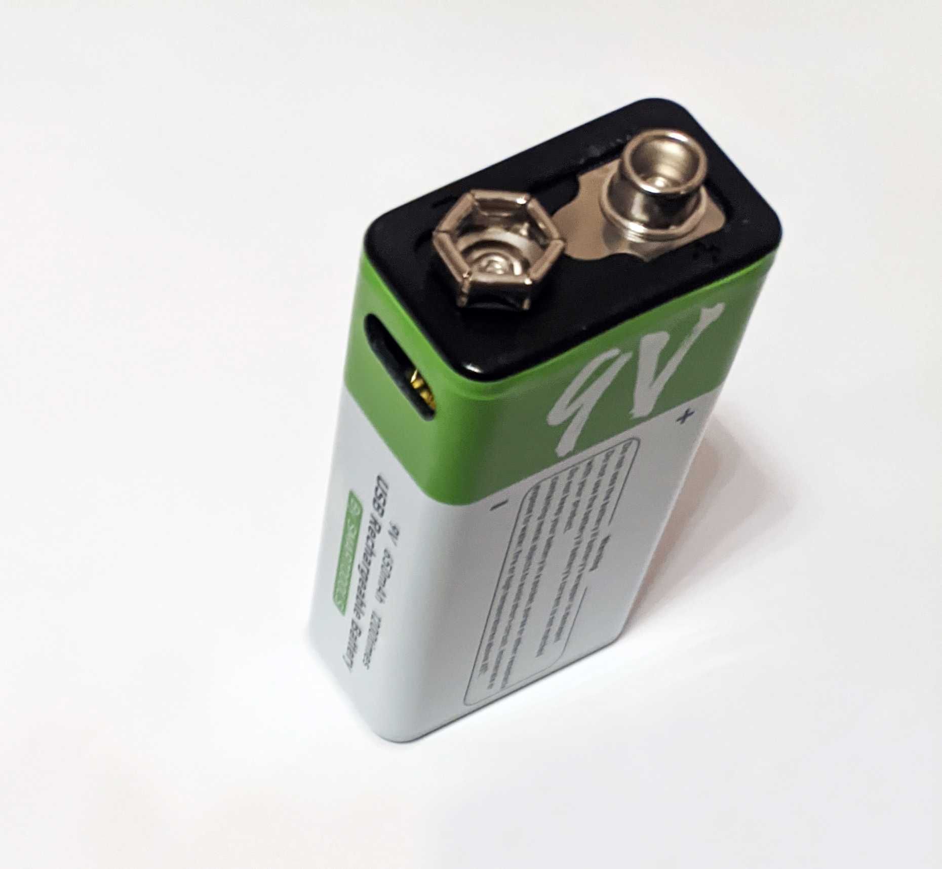Акумулятор Крона, USB зарядка, 650mAh 9V,аккумулятор-батарейка-батарея