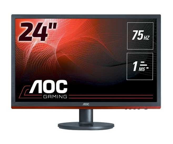 Monitor AOC 24" freesync full hd led com suporte parede