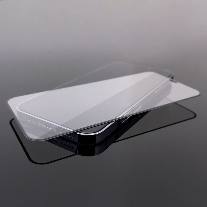 Szkło Hartowane Full Glue do iPhone 15 Pro Wozinsky - Czarne
