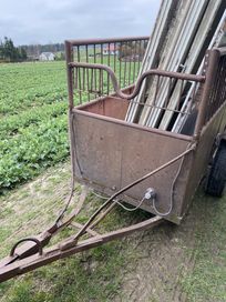 Wózek dwukołówka rolnicza