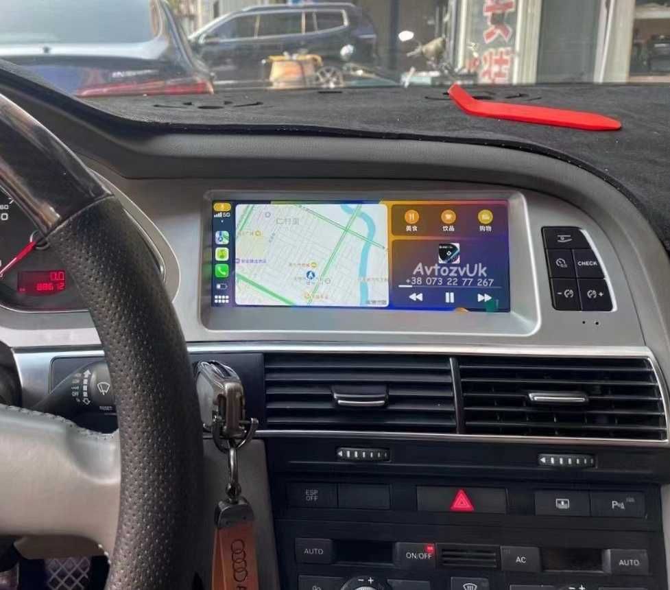 Дисплей Q7 Audi Navi A6 Ауди А6 MMA Магнитола A8 GPS CarPlay Android