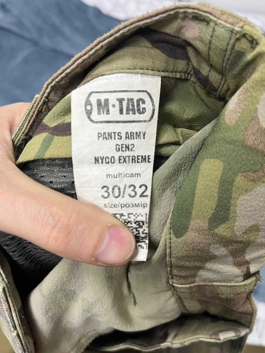 Бойові штани M-TAC Pants Army Gen 2 NYCO Extreme, 30/32, multicam