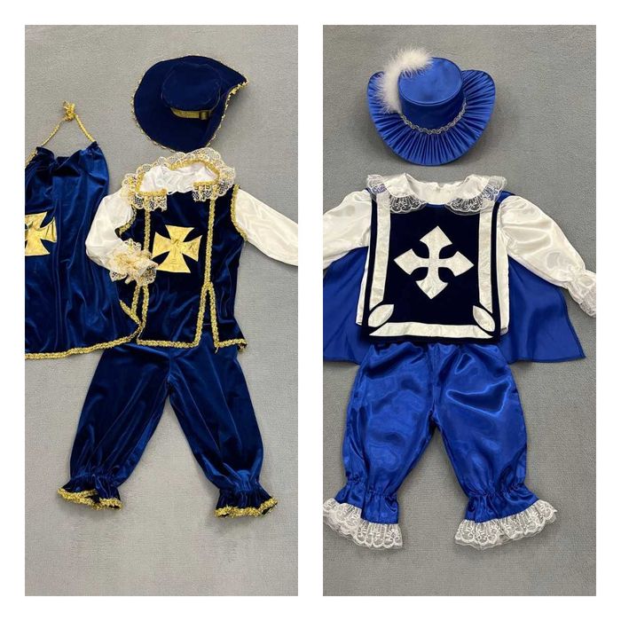 Новорічні костюм мушкетер, чарівник, маг (звездочет) прокат -300грн