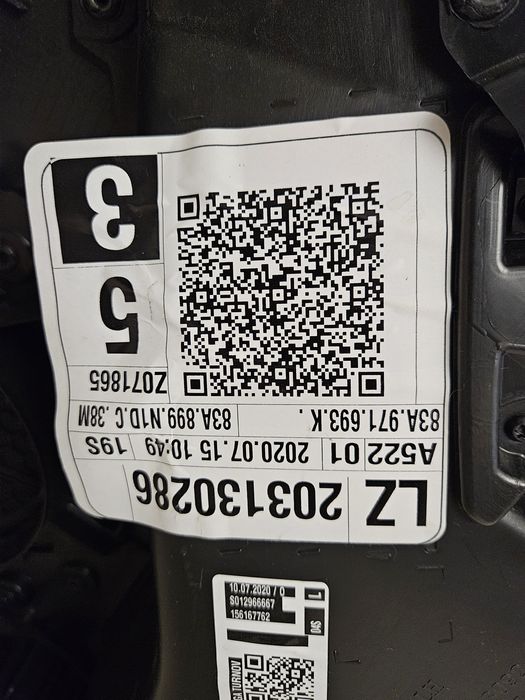 Дверна карта ліва задня Audi Q3 83A.899.N1D.C