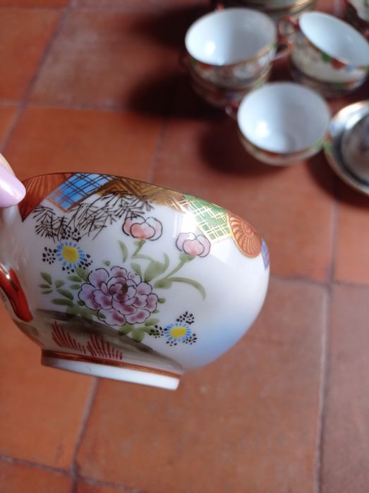 Serviço de chá porcelana