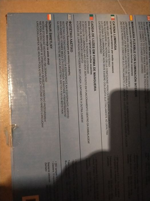 Sznur świetlny 10 metrowy