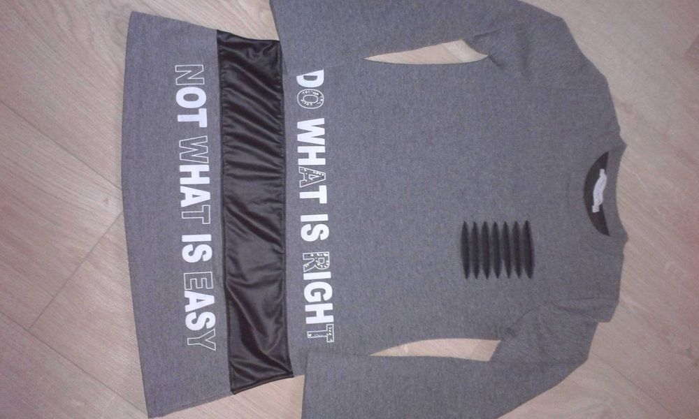 Nowy 134/140 sweterek tunika bluza dziewczęca