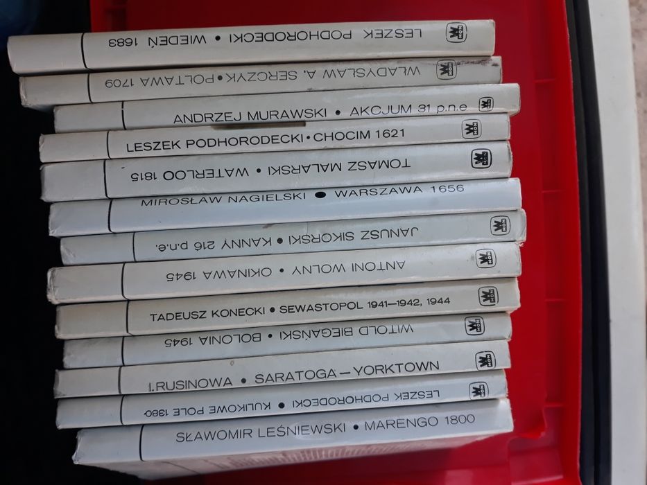 Książki historyczne o różnej tematyce