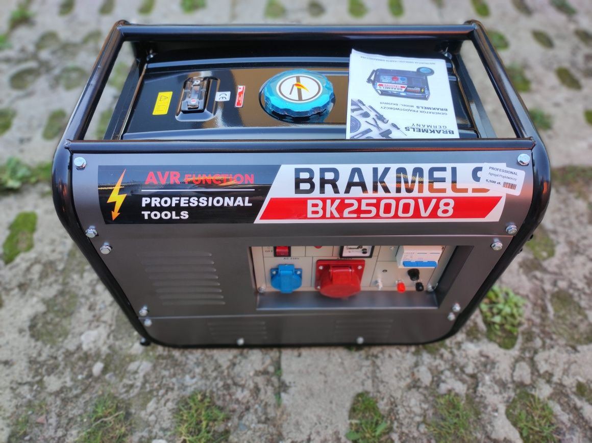 Agregat prądotwórczy Brakmels BK2500V8