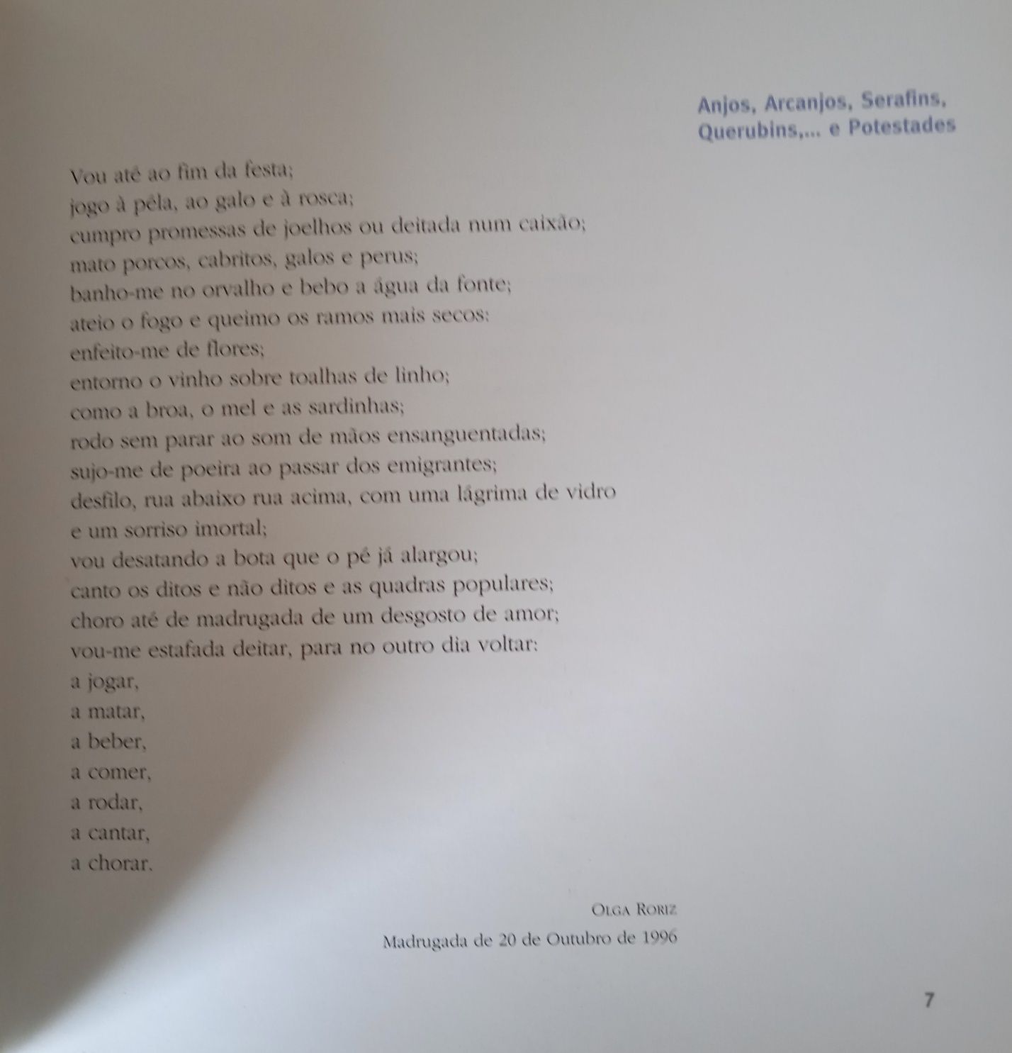 Anjos, Arcanjos, Serafins, Querubins..e Protestades