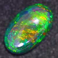 etiopski opal czarny 3,45 ct na pierścionek