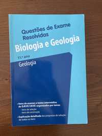 Livro de questões de exame resolvidas de biologia e geologia 11°ano