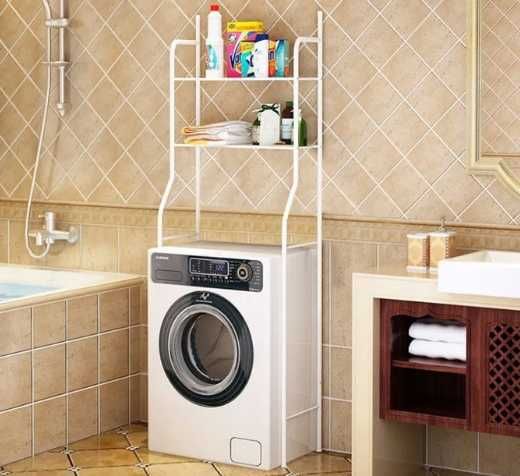 Стойка над унитазам и стиральной машиной полка для ванной напольная