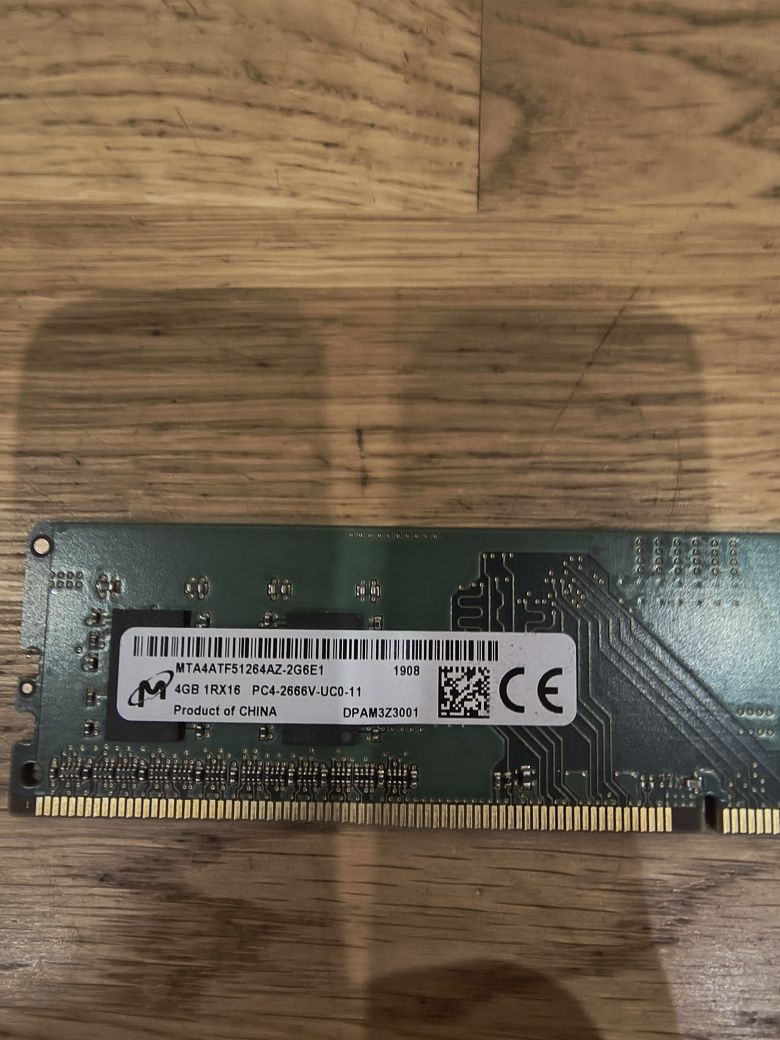 Sprzedam 4 x 4GB RAM PC4-2666V DDR4