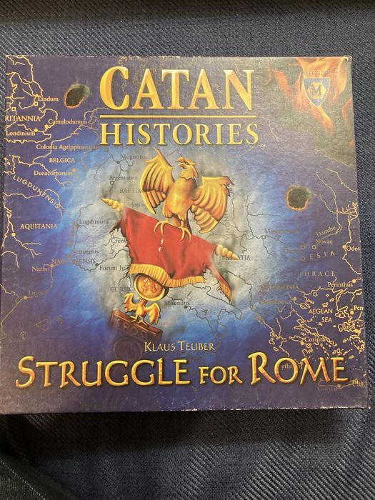 Osadnicy z Catanu Histories Struggle for Rome