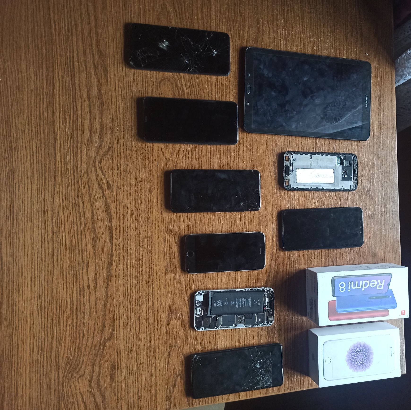 Sprzedam zestaw uszkodzony telefonu
