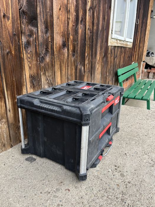Skrzynki milwaukee packout(wózek,organizer,szuflady)