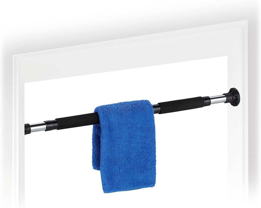 Relaxdays rozkładany drążek do drzwi