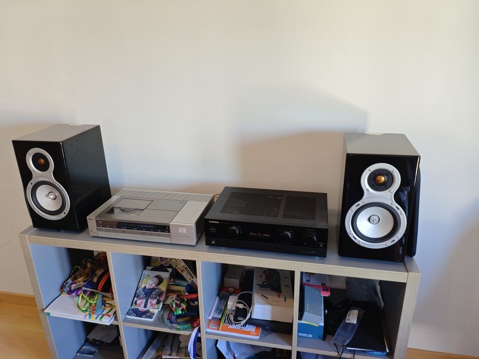 Vendo colunas GS10 preto lacado