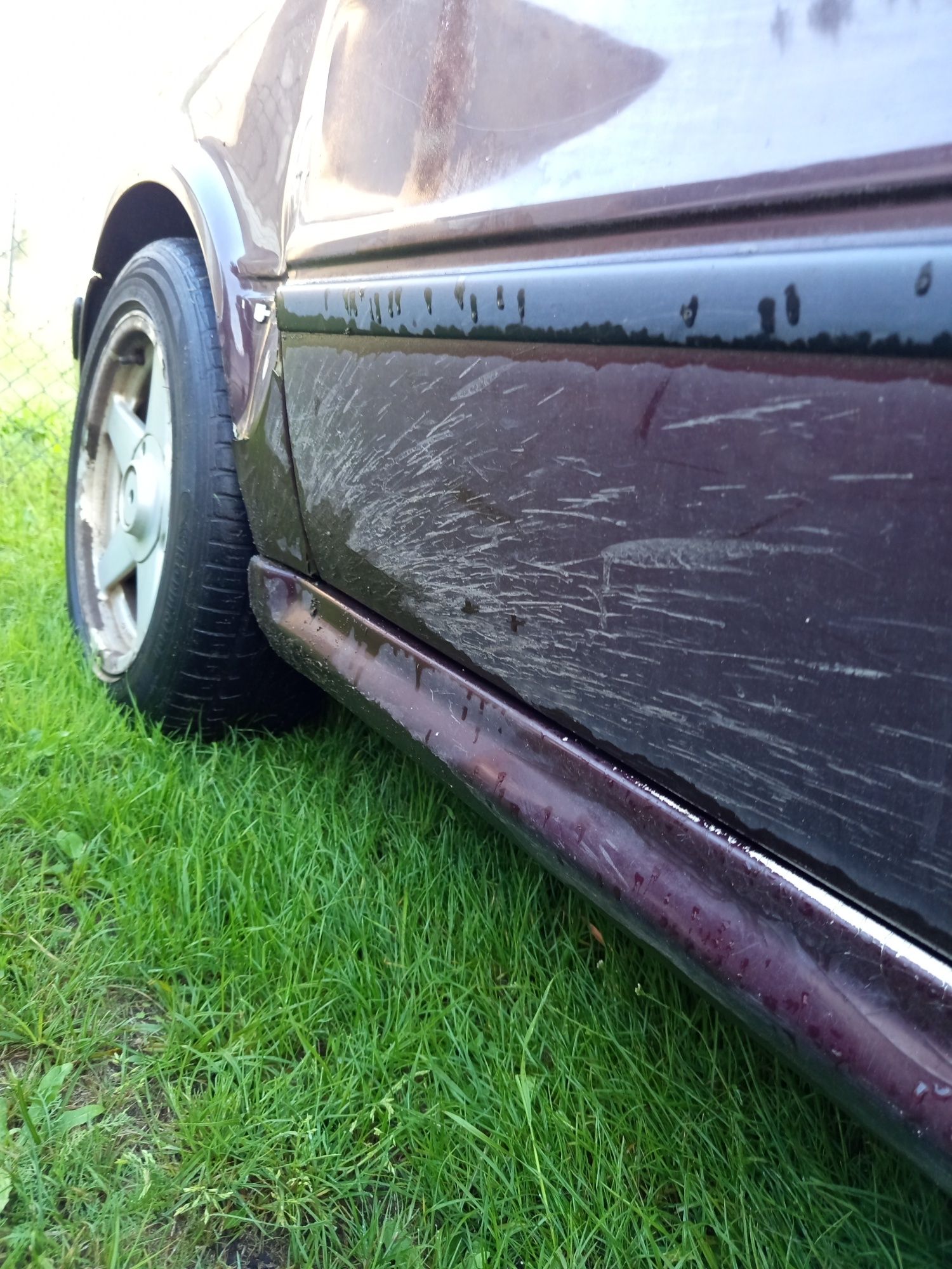 Nakładki progowe audi 80 S2 rs2