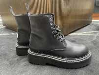 Trapery buty workery botki glany Karl Lagerfeld 37 nowe skórzane
