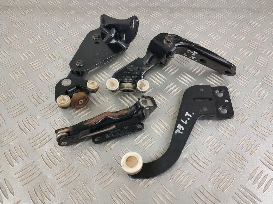 zawias rolka wózek drzwi przesuwnych lewych VW T5