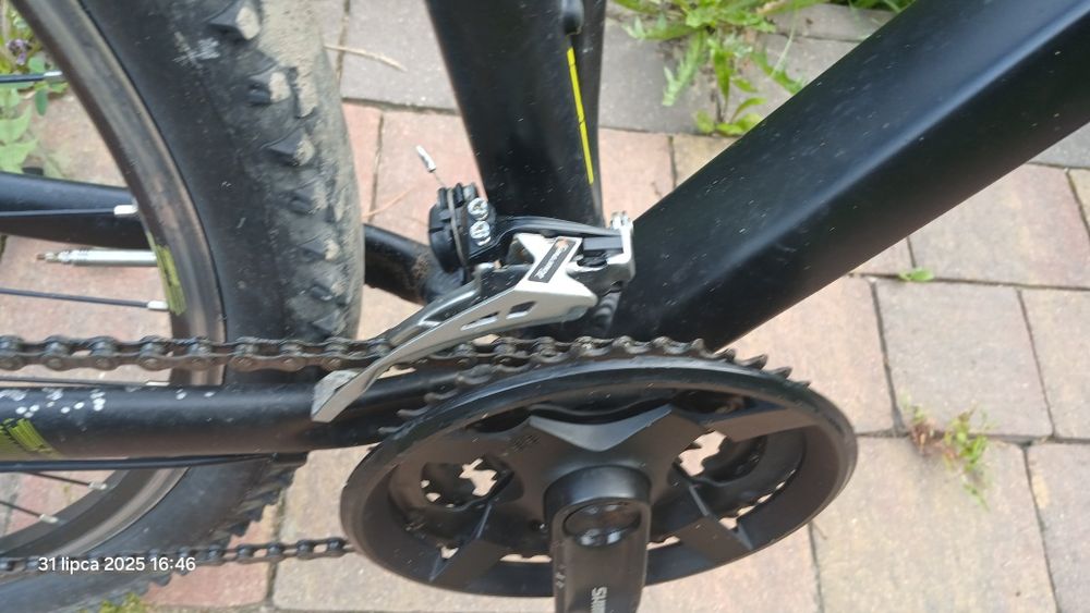 Rower tabou blade 1.0 lekko porysowany na ramię i przy łańcuchu