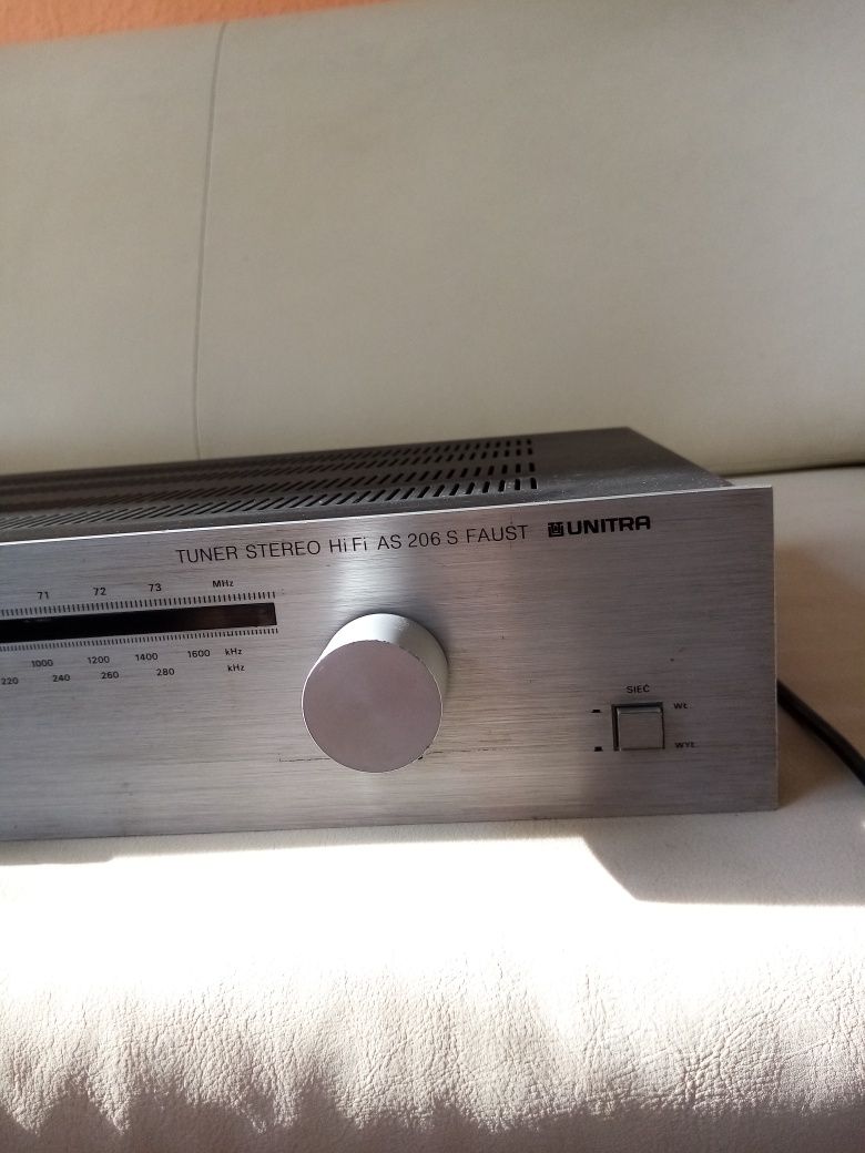 Unitra Tuner stereo Hi Fi AS 206 S Faust