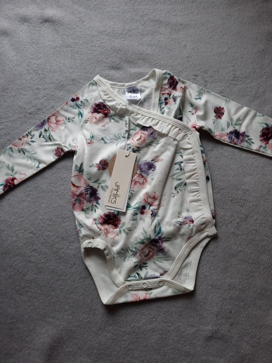 Nowe body Jamiks Kids Fashion 62 0-3 miesięcy
