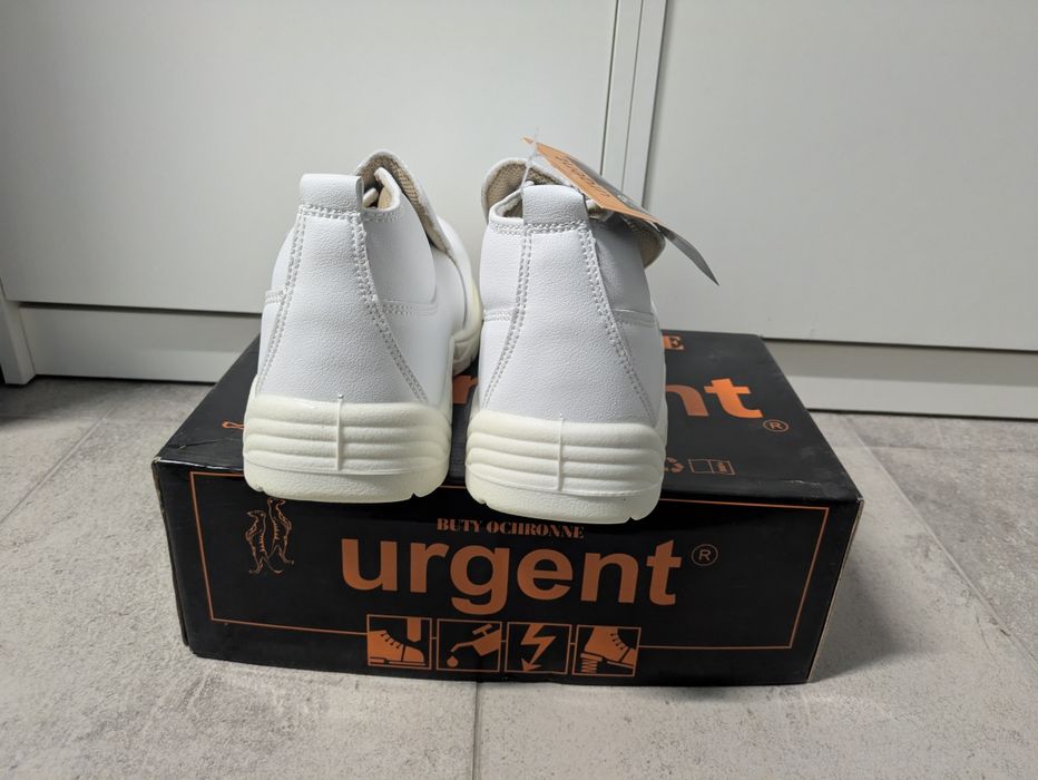 Buty ochronne URGENT 42 – stalowy nosek – nowe 35 zł