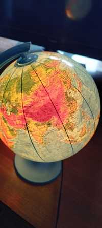 Globus podświetlany, lampka naftowa