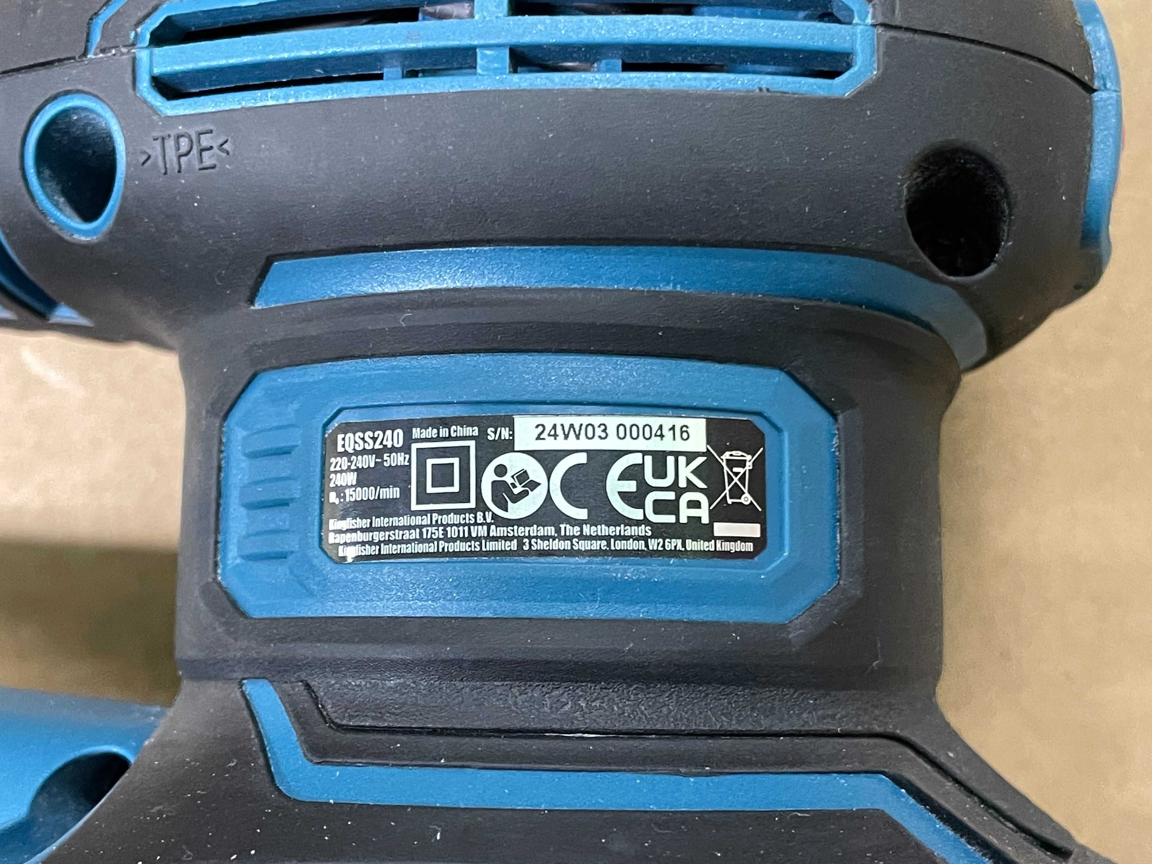 Szlifierka oscylacyjna 240W Erbauer EQSS240