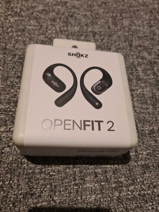 Shokz OpenFit 2 – słuchawki otwarte - Nowe nie otwierane pudełko