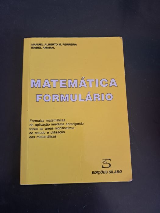 Formulário de Matemática/ Edições Silabo