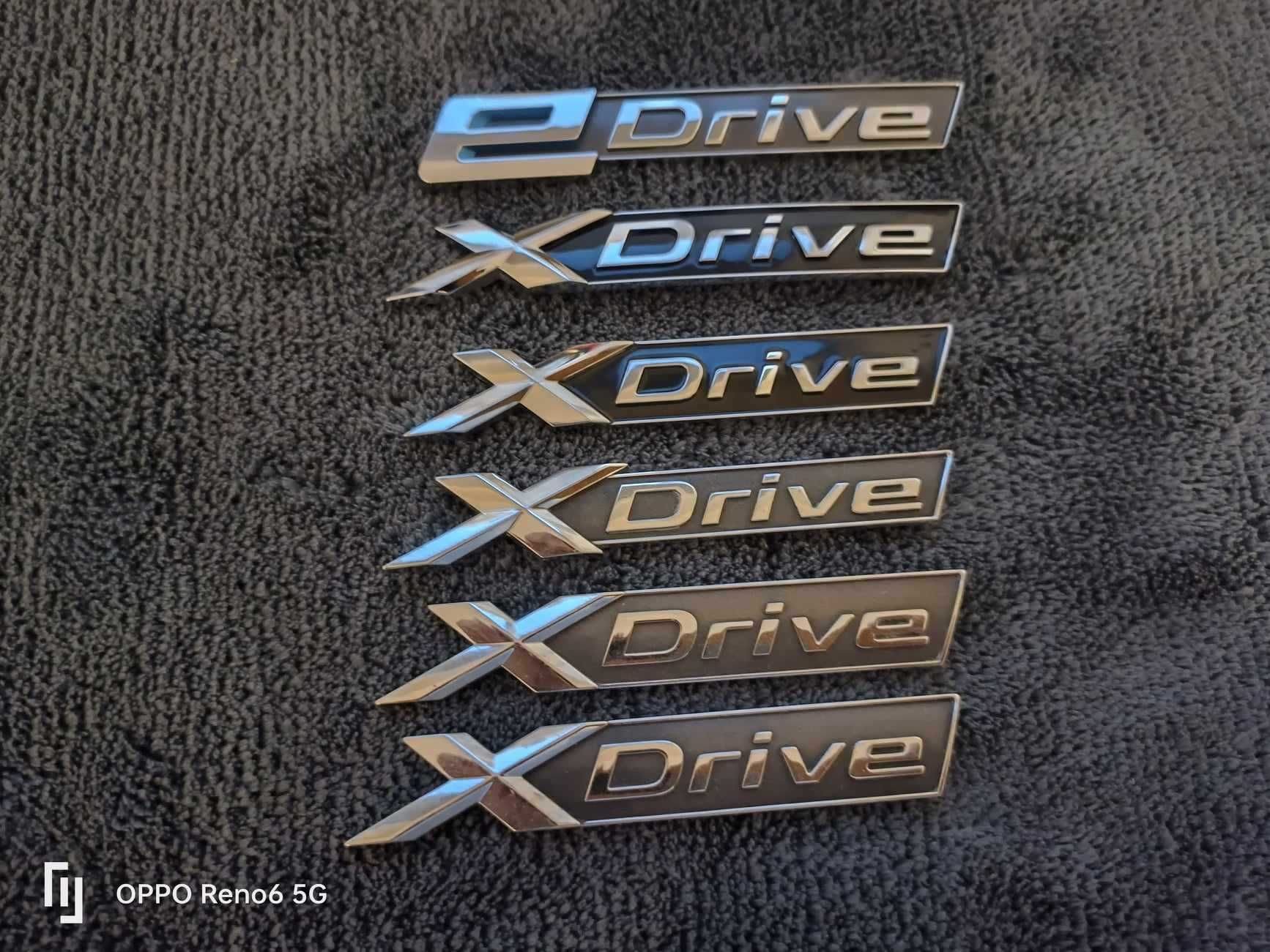 BMW E Drive X Drive Emblemat Logo Znaczek oryginalny