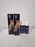 Conjunto 2 Tinta para cabelo marca Wella Koleston - 3/0 Castanho + oxi