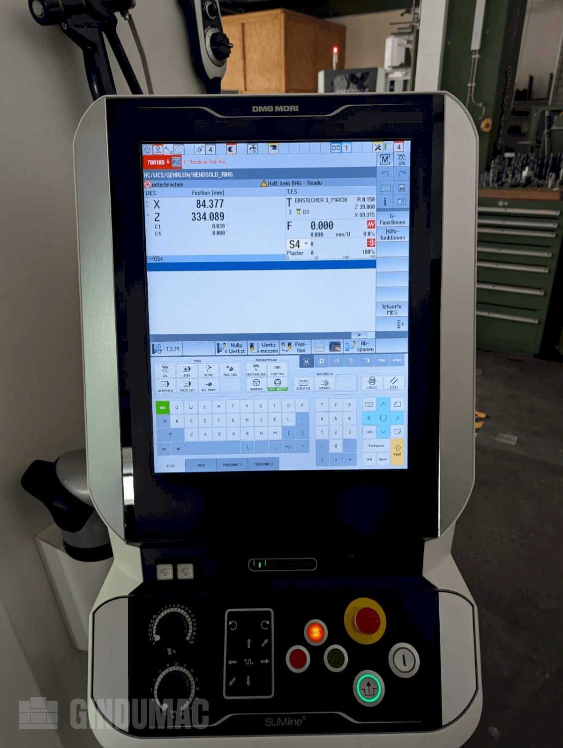 Tokarka DMG MORI CLX 350 V3, 190 godzin, 2023