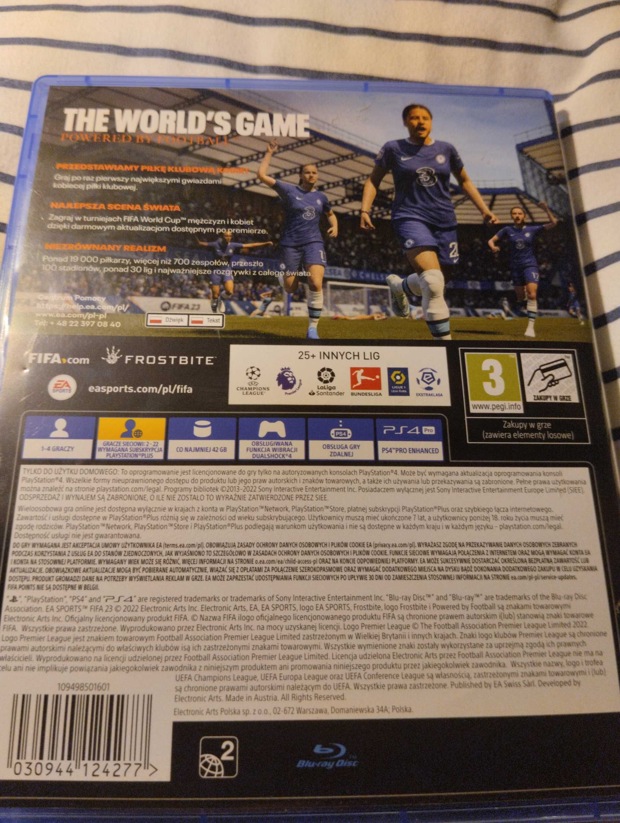 Fifa23 ps4 lekko używany