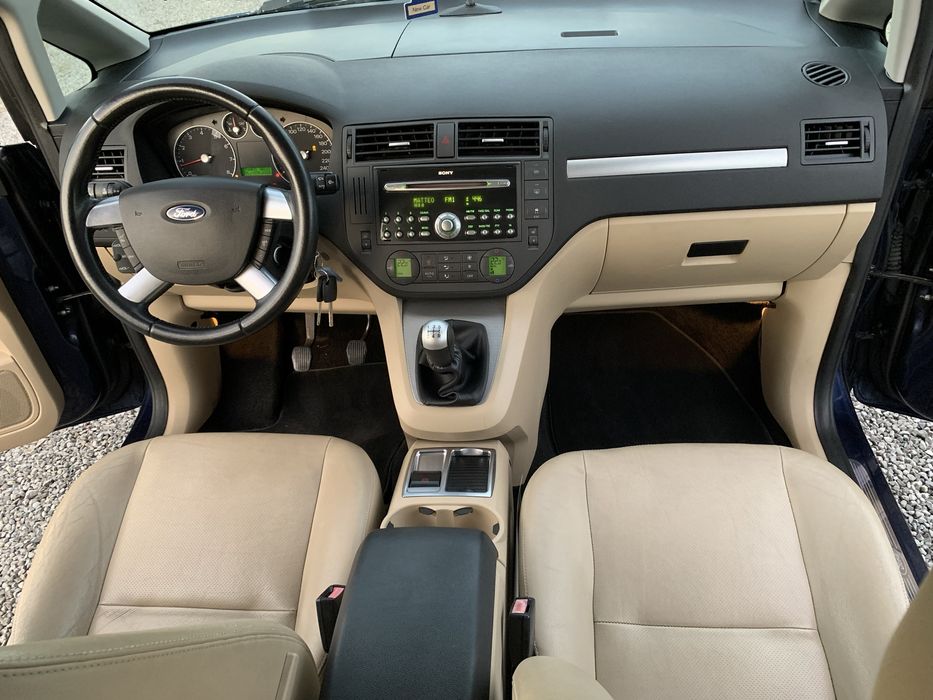 Ford C-MAX 1.8 Benzynka 125KM - Skóra - Klimatronic - Xenon - Tempomat