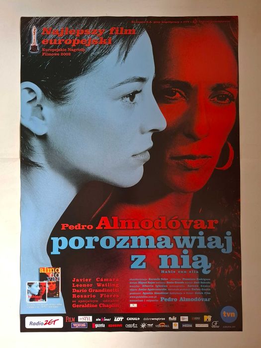 Plakat filmowy oryginalny - Porozmawiaj z nią
